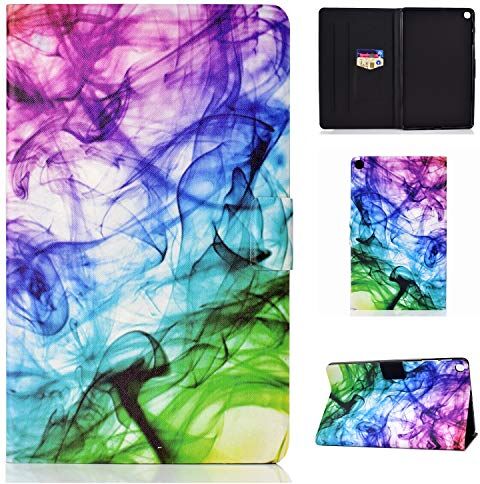 Lspcase Custodia Samsung Galaxy Tab S5e 10.5 Pollice SM-T720 / SM-T725 Pelle PU Flip Stand Magnetico Bookstyle Cover Case con Funzione Sveglia/Sleep Automatica e Porta Penna Fumo Colorato