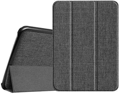 FINTIE Custodia per Samsung Galaxy Tab 4 10.1 [Slim Shell] Sottile Leggero Protettiva Cover con Auto Sonno/Sveglia Funzione per Samsung Galaxy Tab 4 10.1 SM-T530 SM-T535, Denim Charcoal