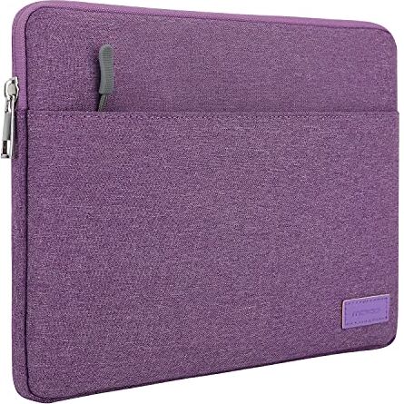 MoKo 9-11" Custodia Protettiva Impermeabile con Cerniera Due Tasche per iPad 10a/Air 5 10.9 2022 iPad 9a 8a 7a Gen 10.2, iPad PRO 11 M2 2022-2018, iPad Air 4 10.9, Galaxy Tab S8 11"/10.1, Viola