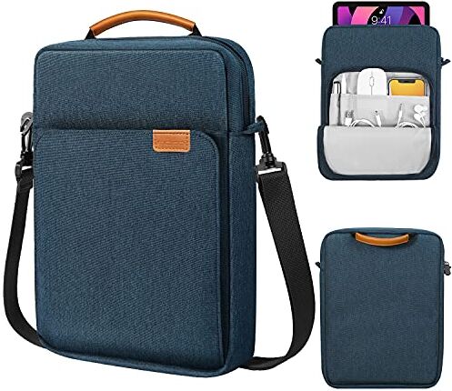 MoKo 9-11'' Custodia con iPad 10a/Air 5 10.9" 2022, iPad 9a 8a 7a Gen 10.2, iPad PRO 11 M2 2022-2018, iPad Air 4 10.9, Galaxy Tab S9/S8/A8/A7 2022 Regalo per Festa del papà, Indaco