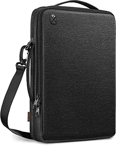 FINTIE FINPAC Laptop Custodia Borsa a Tracolla per 14-16" Macbook Pro/Air, HUAWEI MateBook 14, HP Pavilion 14, Idrorepellente Tablet Valigetta per 14-pollici Asus/Lenovo/Acer/Samsung Chromebook Noteboook