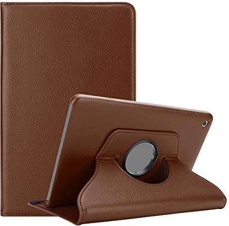 Cadorabo Custodia Tablet per Apple iPad Mini/Mini 2 / Mini 3 in BRUNO FUNGO – Copertura Protettiva in Stile Libro CON Auto Wake Up con Funzione Stand e Cerniera Elastico