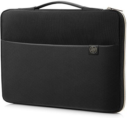 HP Carry Custodia per Notebook fino a 17.3", Nero/Oro