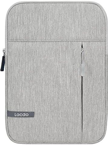 Lacdo Tablet Custodia Protettiva Borsa Compatibile con 8.3 pollici iPad Mini 6, 7.9 pollici iPad Mini 5 4 3 2, 8 Pollici Huawei MatePad T8, 8" Lenovo Tab M8 Resistente agli Urti Antiurto Bolle, Grigio