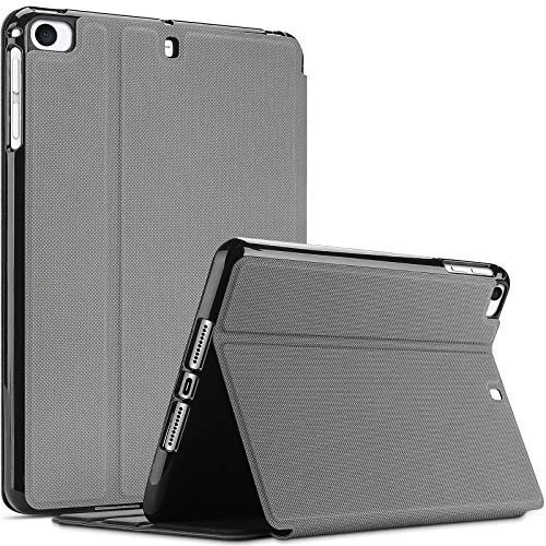 Procase Custodia per iPad Mini 1/2/3/4/5, iPad Mini 7.9 Pollici Cover, Custodia Protettiva Sottile e Leggero Folio Cover con Auto Svegliati/Sonno e Angoli di Visione Regolabili –Grigio