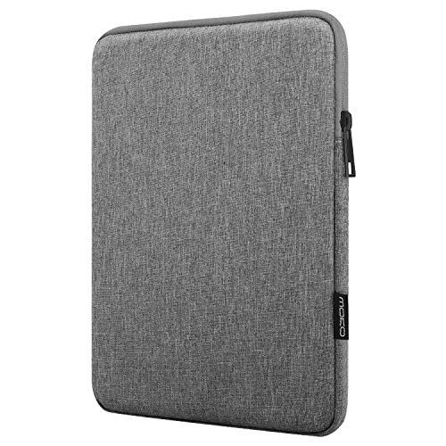 MoKo Custodia Protettiva Tablet da 7-8 Pollici, Custodia in Poliestere con Chiusura Lampo Compatibile con iPad Mini (6a Gen) 8.3" 2021, iPad Mini 5/4/3/2/1, Galaxy Tab S2 8.0 Grigio Chiaro