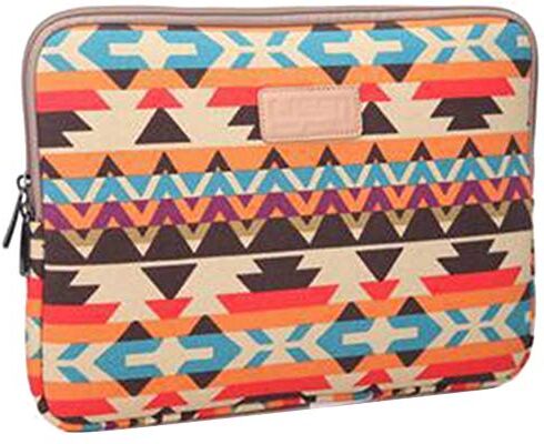 tomtoc Stile Bohemien Tessuto di Tela Custodia Borsa Involucro Sleeve Case per Kindle Voyage/Kindle Paperwhite/Kindle Oasis,Arancia