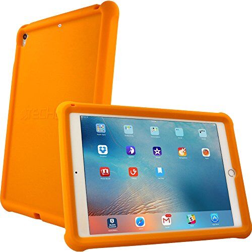 TECHGEAR Custodia Compatibile con iPad Pro 10.5 / iPad Air 3 10,5" Cover Antiscivolo in Silicone Morbido e Resistente agli Urti con Pellicola, Idiale per Bambini o Ufficio