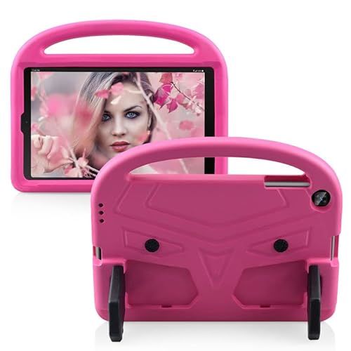 Generic Custodia per bambini per Samsung Galaxy Tab A 10.1 SM-T510 T515 2019, custodia per tablet per bambini leggera, maniglia con supporto, morbida schiuma EVA antiurto protettiva, rosa
