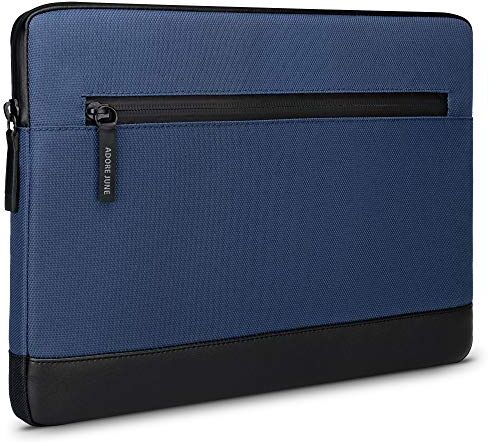 Adore June 11 Pollici Bent Custodia Compatibile con iPad PRO 11 2021 2020, Blu, Tessuti riciclati sostenibili, Cerniere Impermeabili e portapenne Pieghevole per Apple Pencil