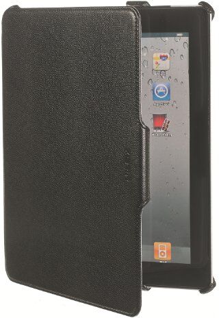 Nilox Custodia per iPad 2/New iPad/iPad 4, Nero