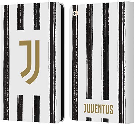 Head Case Designs Licenza Ufficiale Juventus Football Club in Casa 2020/21 Kit Abbinato Custodia Cover in Pelle a Portagoglio Compatibile con Apple iPad Air 2 (2014)