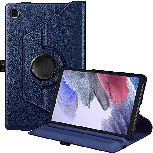 FINTIE Rotating Custodia per Samsung Galaxy Tab A7 Lite 8.7'' 2021 SM-T225/T220-360 Gradi di Rotazione Girevole Case Protettiva Cover, Blu Scuro