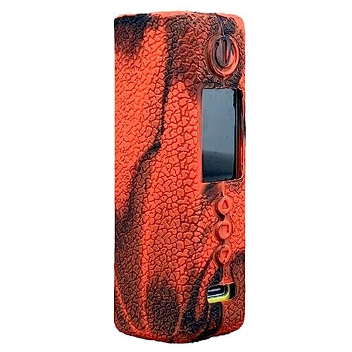 WratryParts Silicone Case Compatible with Vaporesso GEN 80 S Kit   Protective, Durable Skin, Sleeve, Cover, Wrap, Gel, Case, shield (Black Red)