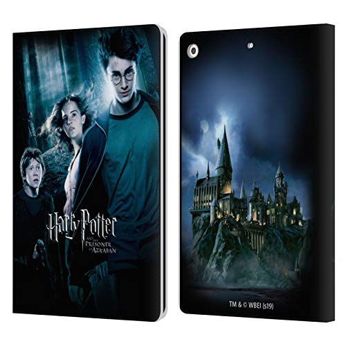 Head Case Designs Licenza Ufficiale Harry Potter Ron, Harry & Hermione Poster 2 Prisoner of Azkaban IV Custodia Cover in Pelle a Portagoglio Compatibile con Apple iPad 10.2 2019/2020/2021