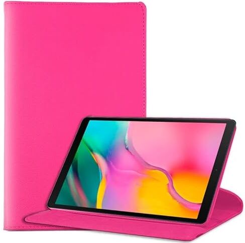 Cool Custodia in Ecopelle GIRATORIA Rosa per Samsung Galaxy Tab A 2019 T510/T515