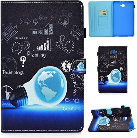 L&Btech Custodia for Samsung Galaxy Tab A6 10.1'' 2016 Cover SM-T580/T585 Custodia in Pelle PU Leggero Flip Case con Auto Sveglia/Sonno Funzione e Tasca, per Galaxy Tab A 10.1 Pollice 2016 Tavoletta