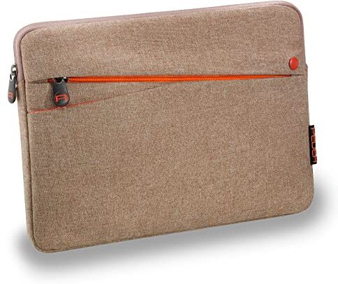 PEDEA Borsa per Tablet PC Fashion da 10,1-11 Pollici (25,6-27,96 cm) Custodia di Protezione, Astuccio con Tasca per Accessori, Beige, 10,1 Pollici