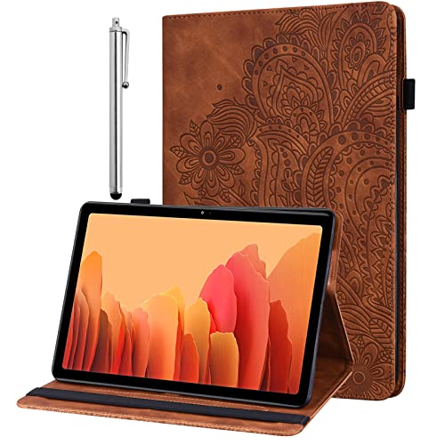 GLANDOTU Custodia per Lenovo Tab M10 Plus 3rd Gen Cover (2022) 10.6 pollici, Ultra Sottile Premium Flip PU Pelle Cover Custodia per Lenovo M10 Plus 3rd Gen 10.6" Cover (Marrone)