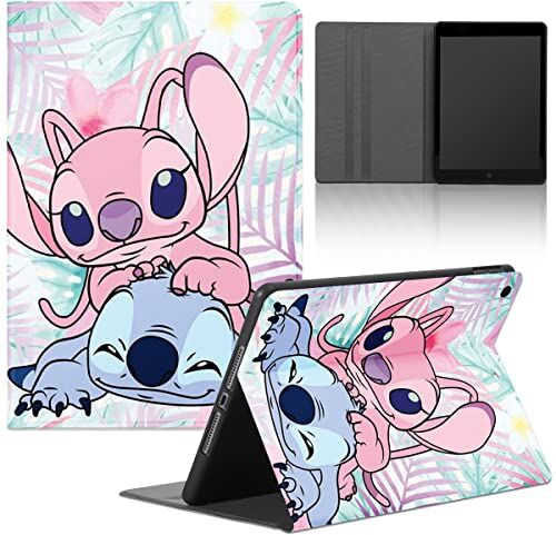 nurkorki Cover Tablet per Lenovo Tab M10 Plus 10,3" TB-X606F/TB-X606X, Cartone Carino Stitch Custodia Flip PU in Pelle con Supporto Ultra Sottile TPU Protettivo Folio Cover, A3