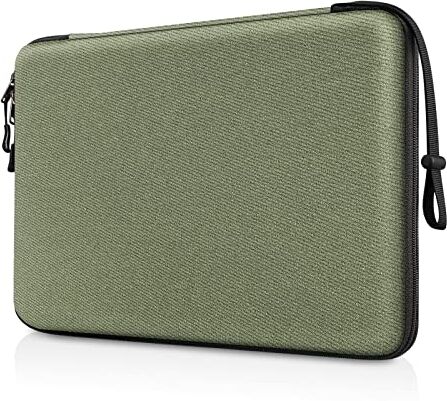 FINTIE FINPAC Porta PC Laptop Sottile Rigida Borsa per 15,3" MacBook Air M3/A3114 M2/A2941 2024 2023, 16" MacBook Pro M3/M2/M1 2023-2019, Surface Book/Laptop 15, Antiurto Portatile Cover Protettiva Custodia,