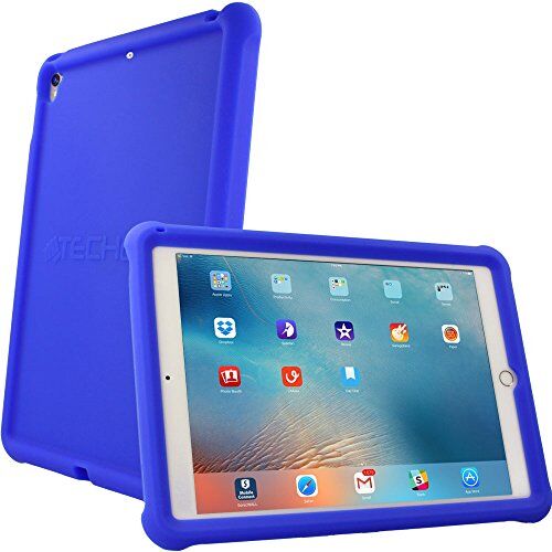 TECHGEAR Custodia Compatibile con iPad Pro 10.5 / iPad Air 3 10,5" Cover Antiscivolo in Silicone Morbido e Resistente agli Urti con Pellicola, Idiale per Bambini o Ufficio