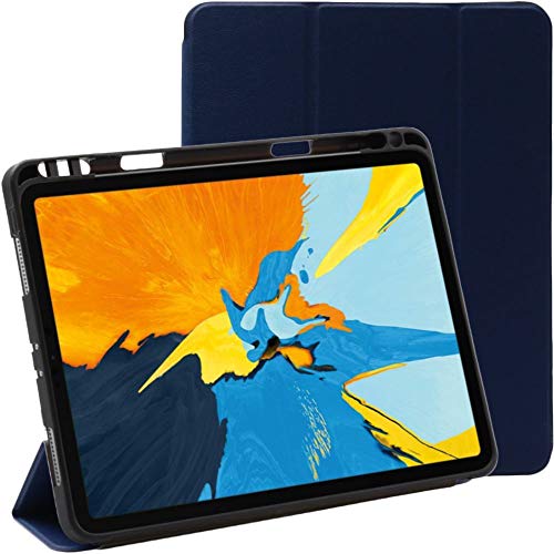 ebestStar Cover per iPad Pro 11 (2022, 2021, 2020, 2018) Apple, Custodia Protezione Flip Magnetica Porta Penna, Slim Case Sottile Pelle PU, Blu scuro