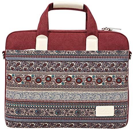 YDSH 15 pollice Stile Bohemien Tessuto di Tela Custodia Borsa Ventiquattrore Cartella Involucro Sleeve Case per Laptop/Notebook/Computer Portatile/MacBook/MacBook Pro/Lenovo/Dell/Acer/HP/Sony