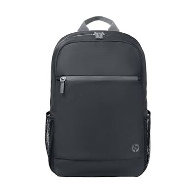 HP Zaino per Notebook fino a 15.6", Diverse Tasche Interne e Esterne, Vani e Scomparti Imbottiti, Resistente all'Acqua, Comodo e Durevole, Creato con Materiale Riciclato, Grigio/Nero HP Zaino per Notebook fino a 15.6", Diverse Tasche Interne e Esterne, Vani e Scomparti Imbottiti, Resistente all'Acqua, Comodo e Durevole, Creato con Materiale Riciclato, Grigio/Nero