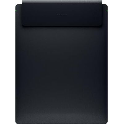 Razer Laptop Sleeve 16" con ricarica wireless Due zone compatibili con MagSafe per telefono e auricolari Ricarica rapida fino a 15 W Interno imbottito Tessuto in poliestere leggero Nero Razer Laptop Sleeve 16" con ricarica wireless Due zone compatibili con MagSafe per telefono e auricolari Ricarica rapida fino a 15 W Interno imbottito Tessuto in poliestere leggero Nero