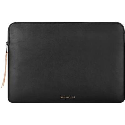 Comfyable Custodia per laptop compatibile con MacBook Pro 16 pollici 2024 M4 M3 M2 e MacBook Air 15 pollici M4 2025 A3241 M3 M2, custodia protettiva sottile in pelle PU Custodia impermeabile per Mac Comfyable Custodia per laptop compatibile con MacBook Pro 16 pollici 2024 M4 M3 M2 e MacBook Air 15 pollici M4 2025 A3241 M3 M2, custodia protettiva sottile in pelle PU Custodia impermeabile per Mac