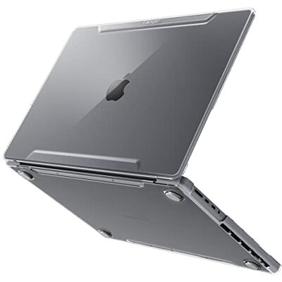 Spigen Cover Thin Fit Compatibile con MacBook Pro 14 pollici M5/M4/M3/M2/M1/Pro/Max (2026-2021) Crystal Clear (Trasparente) Spigen Cover Thin Fit Compatibile con MacBook Pro 14 pollici M5/M4/M3/M2/M1/Pro/Max (2026-2021) Crystal Clear (Trasparente)