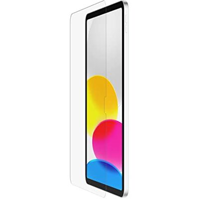 Belkin ScreenForce™ TemperedGlass Proteggi schermo per iPad 10a gen., compatibilità per Apple Pencil, corrispondenza da bordo a bordo e supporto Easy Align per un'applicazione perfetta e senza bolle Belkin ScreenForce™ TemperedGlass Proteggi schermo per iPad 10a gen., compatibilità per Apple Pencil, corrispondenza da bordo a bordo e supporto Easy Align per un'applicazione perfetta e senza bolle