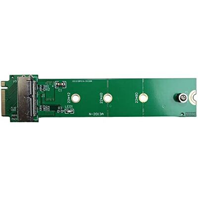 Power4Laptops PCI-E 4X/2X M.2 NGFF M-Key Compatibile con Apple MacBook PRO 15 inch Mid 2014 Power4Laptops PCI-E 4X/2X M.2 NGFF M-Key Compatibile con Apple MacBook PRO 15 inch Mid 2014