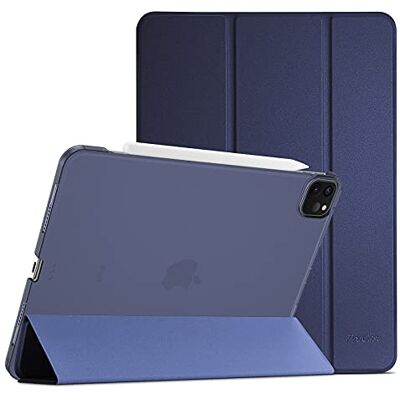 ProCase Cover iPad Air 13 Pollici M2 2024, iPad Pro 12.9" 6/5/4/3 Generazione 2022/2021/2020/2018, Custodia Ultra Sottile Leggero con Auto Svegliati/Sonno -Blu Marino ProCase Cover iPad Air 13 Pollici M2 2024, iPad Pro 12.9" 6/5/4/3 Generazione 2022/2021/2020/2018, Custodia Ultra Sottile Leggero con Auto Svegliati/Sonno -Blu Marino