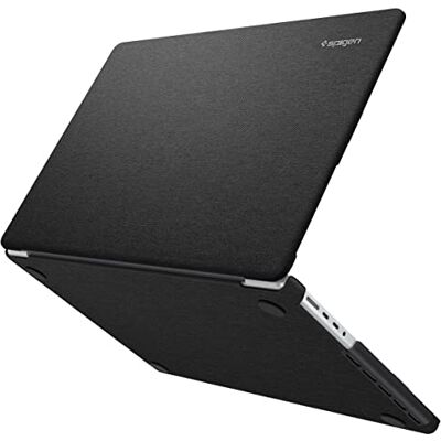 Spigen Cover Urban Fit Compatibile con MacBook Pro 16 pollici M5/M4/M3/M2/M1/Pro/Max (2026-2021), Custodia in Tessuto Anti-Impronta e Antigraffio Nero Spigen Cover Urban Fit Compatibile con MacBook Pro 16 pollici M5/M4/M3/M2/M1/Pro/Max (2026-2021), Custodia in Tessuto Anti-Impronta e Antigraffio Nero