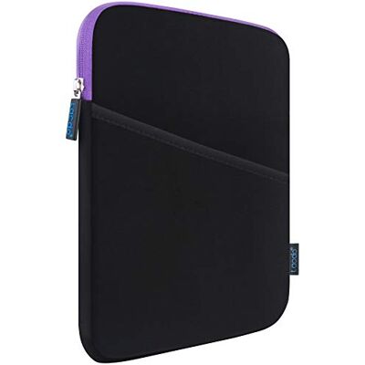 Lacdo Tablet Custodia Protettiva Borsa Compatibile con iPad Mini 7 (A17 Pro)/6/5/4/3/2, Samsung Galaxy Tab A7 Lite 8.7" / Galaxy Tab A 8", Huawei MatePad T8 Resistente agli Urti Antiurto, Viola Nero Lacdo Tablet Custodia Protettiva Borsa Compatibile con iPad Mini 7 (A17 Pro)/6/5/4/3/2, Samsung Galaxy Tab A7 Lite 8.7" / Galaxy Tab A 8", Huawei MatePad T8 Resistente agli Urti Antiurto, Viola Nero