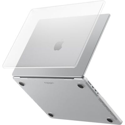 Spigen Cover Air Skin Compatibile con MacBook Pro 14 pollici M5/M4/M3/M2/M1/Pro/Max (2026-2021), Custodia rigida trasparente Frost Clear Spigen Cover Air Skin Compatibile con MacBook Pro 14 pollici M5/M4/M3/M2/M1/Pro/Max (2026-2021), Custodia rigida trasparente Frost Clear