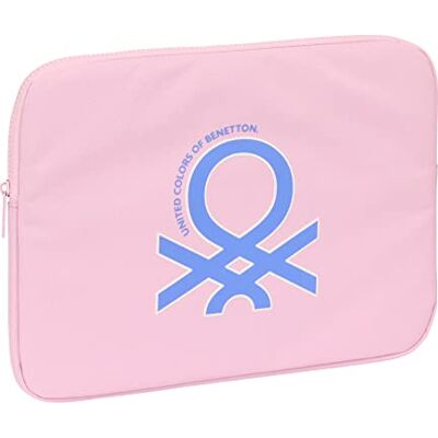 safta FUNDA PARA PORTATIL 14 BENETTON "PINK safta FUNDA PARA PORTATIL 14 BENETTON "PINK