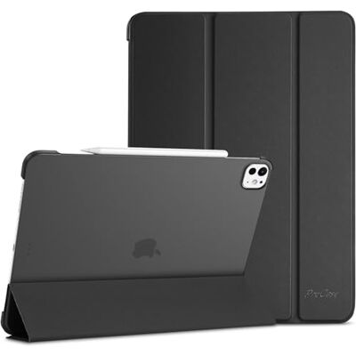 ProCase Cover iPad Pro 13 Pollici (M5/M4) 2025 2024 (A2925 A2926 A3007) Custodia iPad Pro 13", Ultra Sottile Leggero Cover con Auto Svegliati/Sonno -Nero ProCase Cover iPad Pro 13 Pollici (M5/M4) 2025 2024 (A2925 A2926 A3007) Custodia iPad Pro 13", Ultra Sottile Leggero Cover con Auto Svegliati/Sonno -Nero