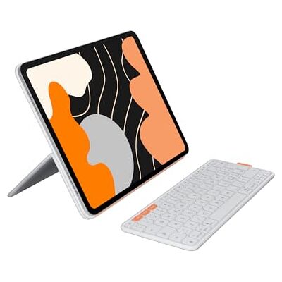 Logitech Flip Folio custodia con tastiera per iPad Pro da 13" (M4 e M5) Logitech Flip Folio custodia con tastiera per iPad Pro da 13" (M4 e M5)