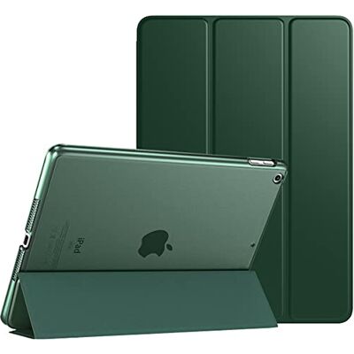 TiMOVO Cover per iPad 9/8/7 Generazione 10.2, Verde Notte Custodia con Guscio Posteriore Traslucido, Smart Cover, Auto Svegliati/Sonno TiMOVO Cover per iPad 9/8/7 Generazione 10.2, Verde Notte Custodia con Guscio Posteriore Traslucido, Smart Cover, Auto Svegliati/Sonno