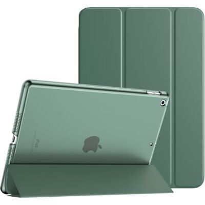 TiMOVO Cover per iPad 9/8/7 Generazione 10.2, Morandi Verde Custodia con Guscio Posteriore Traslucido, Smart Cover, Auto Svegliati/Sonno TiMOVO Cover per iPad 9/8/7 Generazione 10.2, Morandi Verde Custodia con Guscio Posteriore Traslucido, Smart Cover, Auto Svegliati/Sonno