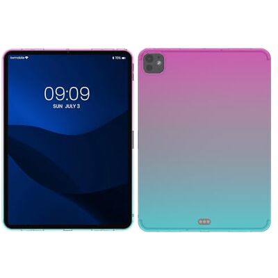 kwmobile Cover Compatibile con Apple iPad PRO 11" (2024) Custodia Cover Tablet in Silicone TPU Copertina Protettiva Tab Backcover 2 Colori Fucsia/Blu/Trasparente kwmobile Cover Compatibile con Apple iPad PRO 11" (2024) Custodia Cover Tablet in Silicone TPU Copertina Protettiva Tab Backcover 2 Colori Fucsia/Blu/Trasparente