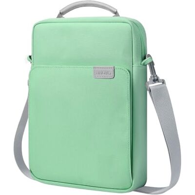 TiMOVO Custodia per Tablet 9-11" con Tracolla, Bodhi Verde Compatibile con iPad A16 11", Air 11/10,9", iPad 10/10,2", Galaxy Tab A11 Plus. Tasche Multiple, Maniglia, Buona Protezione TiMOVO Custodia per Tablet 9-11" con Tracolla, Bodhi Verde Compatibile con iPad A16 11", Air 11/10,9", iPad 10/10,2", Galaxy Tab A11 Plus. Tasche Multiple, Maniglia, Buona Protezione