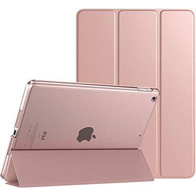 TiMOVO Cover per iPad 9/8/7 Generazione 10.2, Oro Rosa Custodia con Guscio Posteriore Traslucido, Smart Cover, Auto Svegliati/Sonno TiMOVO Cover per iPad 9/8/7 Generazione 10.2, Oro Rosa Custodia con Guscio Posteriore Traslucido, Smart Cover, Auto Svegliati/Sonno