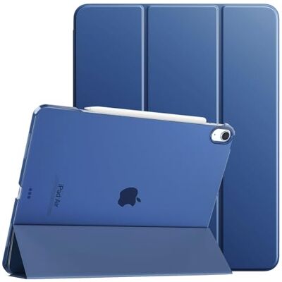 TiMOVO Cover per iPad Air 13 Pollici (M4/M3/M2), Blu Marino Custodia Sottile Con Supporto, Supporta Touch ID, Auto Sveglia/Sonno, Retro Traslucido TiMOVO Cover per iPad Air 13 Pollici (M4/M3/M2), Blu Marino Custodia Sottile Con Supporto, Supporta Touch ID, Auto Sveglia/Sonno, Retro Traslucido
