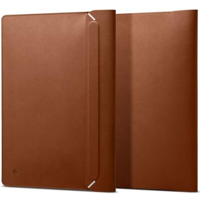 Spigen Valentinus Custodia per Laptop 13 14 pollici, Compatibile con MacBook Pro, Patta Magnetica Incorporata, Sleeve per Laptop in Pelle Marrone Spigen Valentinus Custodia per Laptop 13 14 pollici, Compatibile con MacBook Pro, Patta Magnetica Incorporata, Sleeve per Laptop in Pelle Marrone