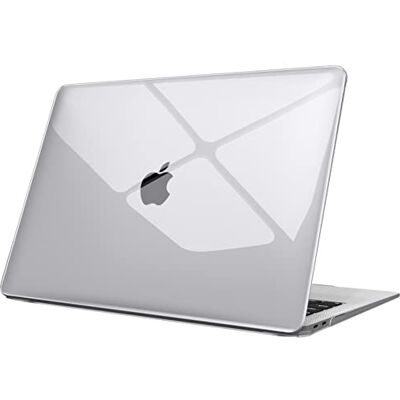 FINTIE Cover Compatibile con MacBook Air 13,3 Pollici A2337(M1)/A2179/A1932 2020/2019/2018 Custodia Rigid Protettivo Guscio Rigido Cover, Cristallo Chiaro FINTIE Cover Compatibile con MacBook Air 13,3 Pollici A2337(M1)/A2179/A1932 2020/2019/2018 Custodia Rigid Protettivo Guscio Rigido Cover, Cristallo Chiaro