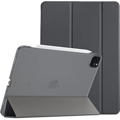 ProCase Cover iPad Air 13 Pollici M2 2024, iPad Pro 12.9" 6/5/4/3 Generazione 2022/2021/2020/2018, Custodia Ultra Sottile Leggero con Auto Svegliati/Sonno -Grigio ProCase Cover iPad Air 13 Pollici M2 2024, iPad Pro 12.9" 6/5/4/3 Generazione 2022/2021/2020/2018, Custodia Ultra Sottile Leggero con Auto Svegliati/Sonno -Grigio
